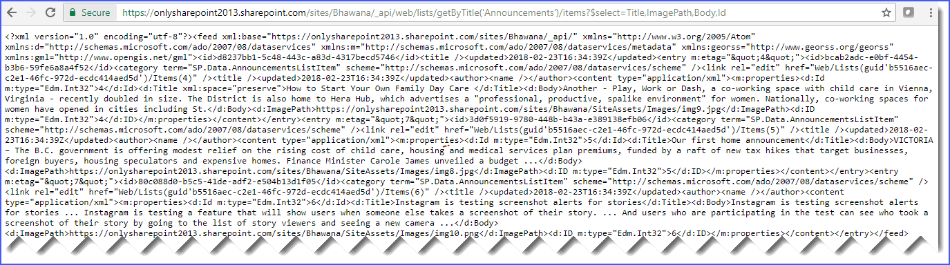 How To Display SharePoint List Items Using AngularJS And REST Api 