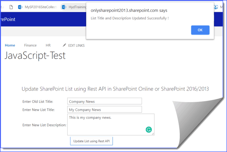 SharePoint Rest API [Complete Tutorial With Examples]