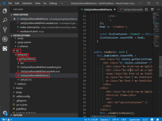 How to Display SharePoint List Items in SPFx Web Part