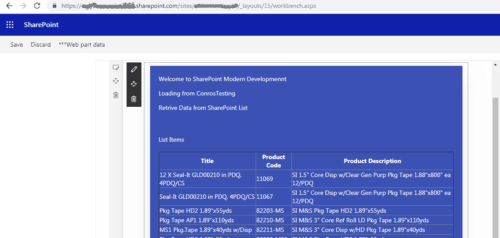 How to Display SharePoint List Items in SPFx Web Part
