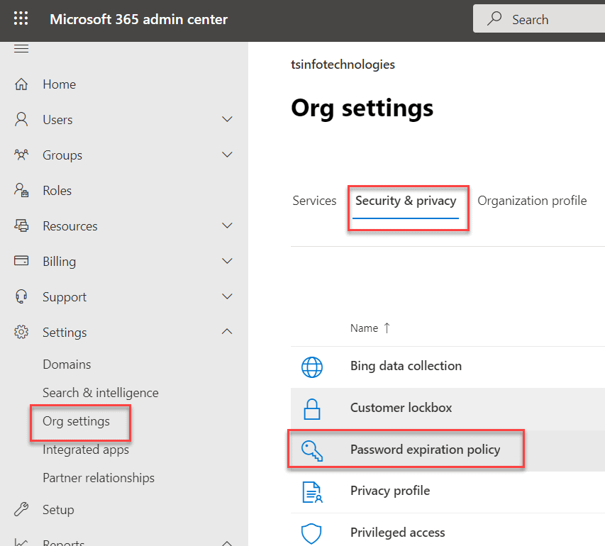 How To Set Office 365 Password Policy Set Password To Never Expire Office 365 SPGuides