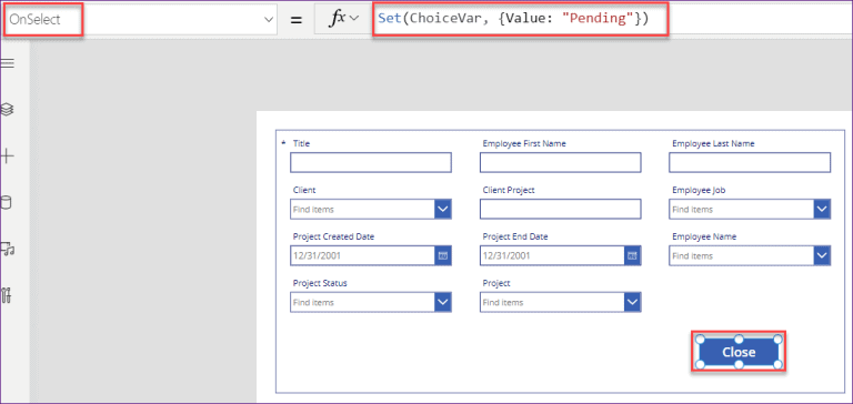 Power Apps Button Control OnSelect Property [With Various Examples]