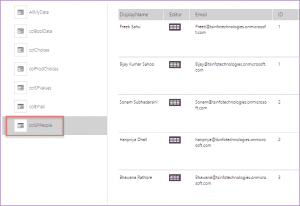 Create Collection from SharePoint List in PowerApps