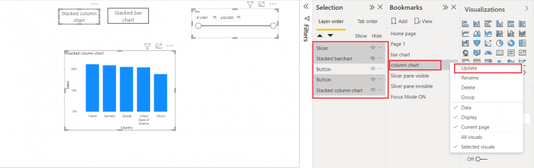 Power BI Bookmarks [With 21 Examples] - SPGuides