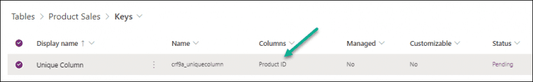 Change Dataverse Primary Column to Autonumber