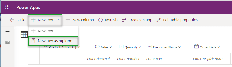 Dataverse Primary Name Column Autonumber