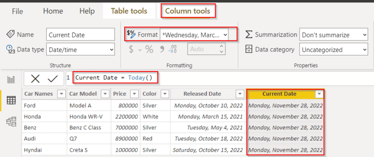 Power bi Dax Today() Function [With real examples]