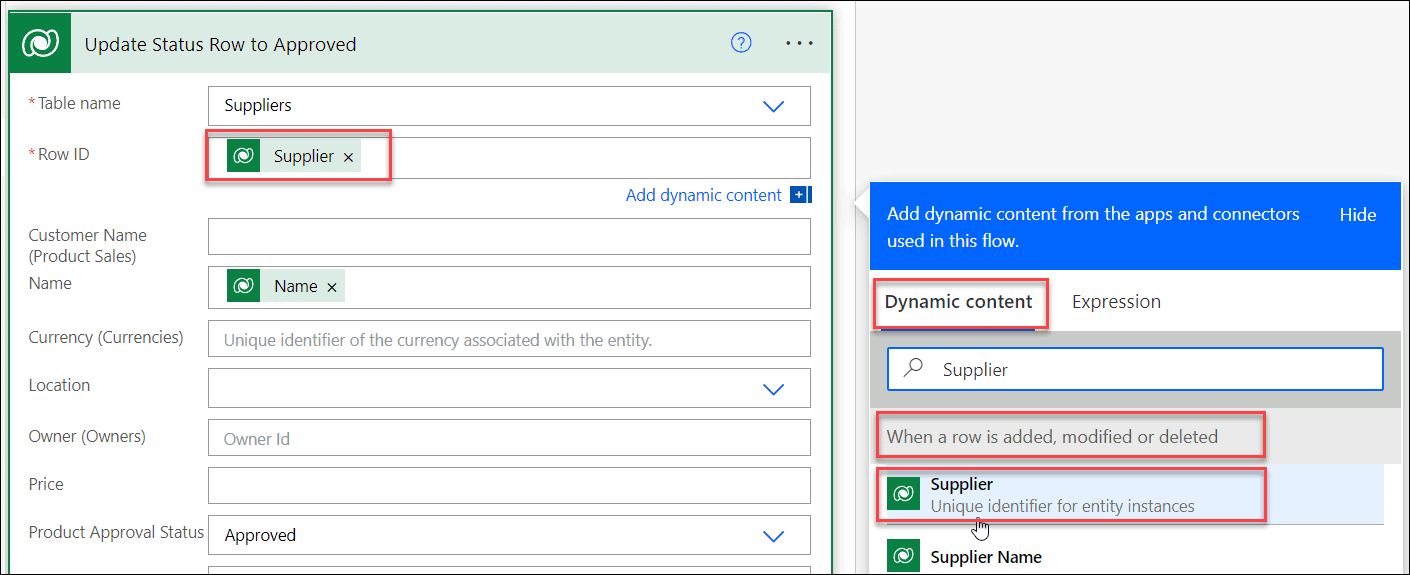 How to Update a Row in Dataverse Using Power Automate?