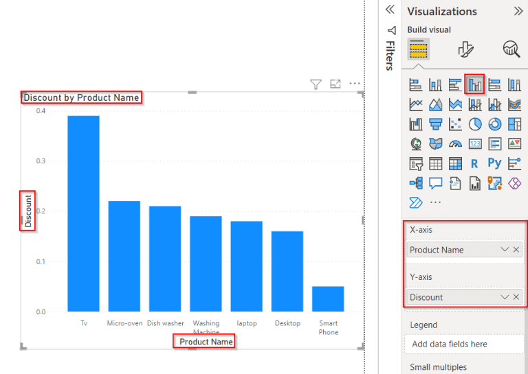Power BI what if Parameter Percentage