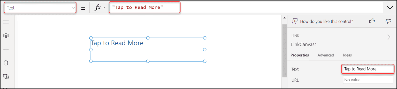 Power Apps Modern Link Control [Detailed Tutorial]