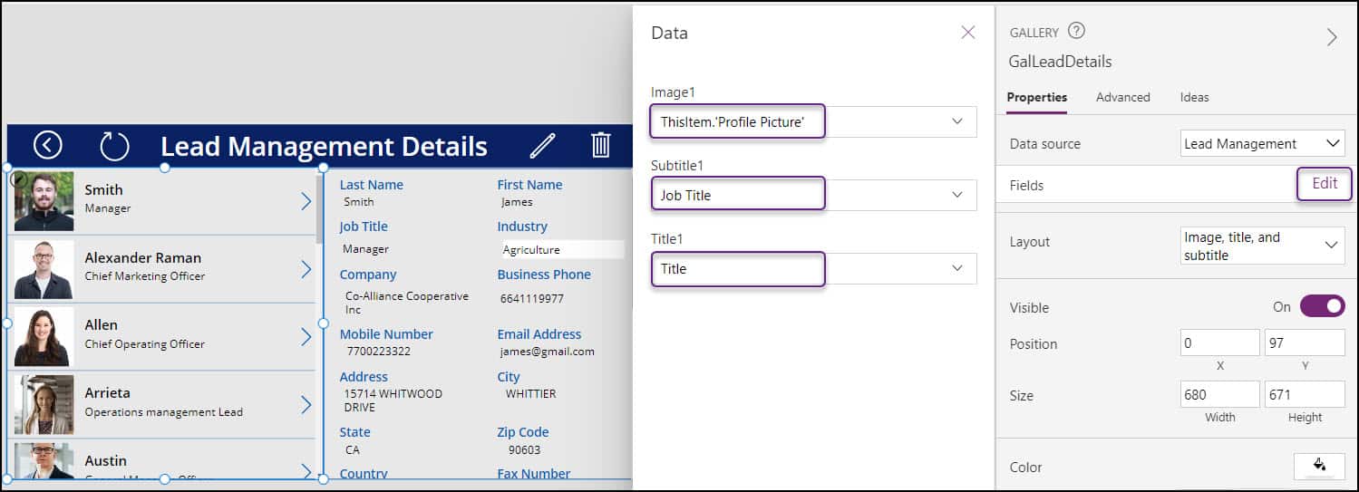 Multiple App Launcher Power App Example Create Multiple Tabs in Power Apps Form [Download Lead Management App ...