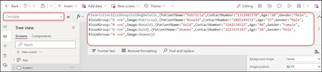 Power Apps Add Image in a Collection