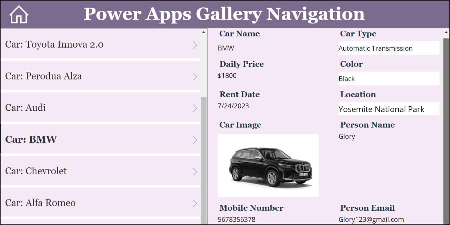Power Apps Gallery Navigation Power Apps Gallery Navigation