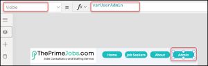 Power Apps Show/Hide Button Based On The Current User