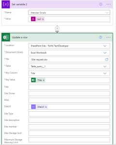 Create Multiple Sites in SharePoint Online using Power Automate from Excel