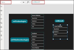 How to Filter a Collection Based On Another Collection in Power Apps