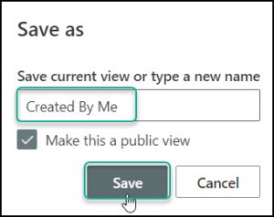 SharePoint List View Filter by Current User Using [Me]