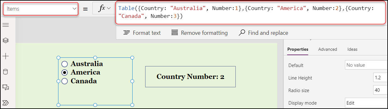 Power Apps Radio Button [How to Use]