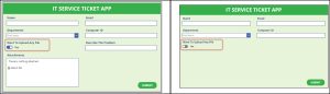 Show/Hide fields in Power Apps based on yes or no