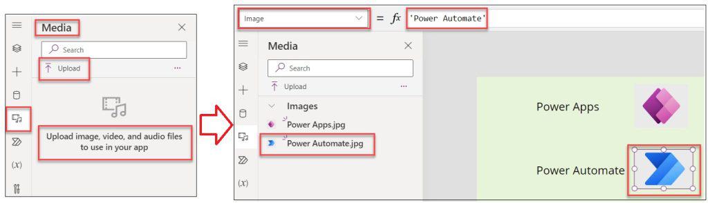 power apps display image from url