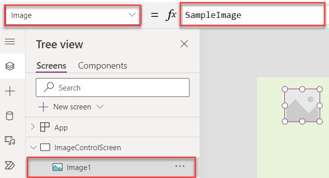 power apps image control
