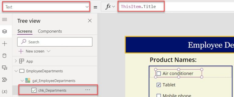 Power Apps Uncheck Checkbox When Another is Checked [With Various Examples]