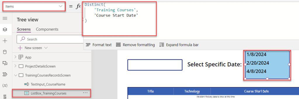 how to filter list box items in powerapps how to filter list box items in powerapps