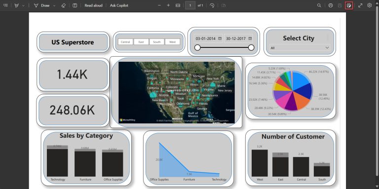 Power Bi Report.pdf How to Export Power BI Reports to PDF