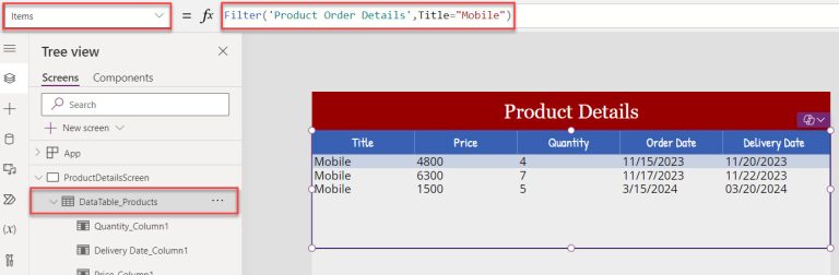 Power Apps Filter SharePoint List [25+ Examples]