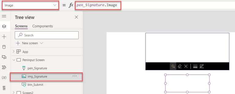 Power Apps Pen input [Capture a Power Apps Digital Signature]