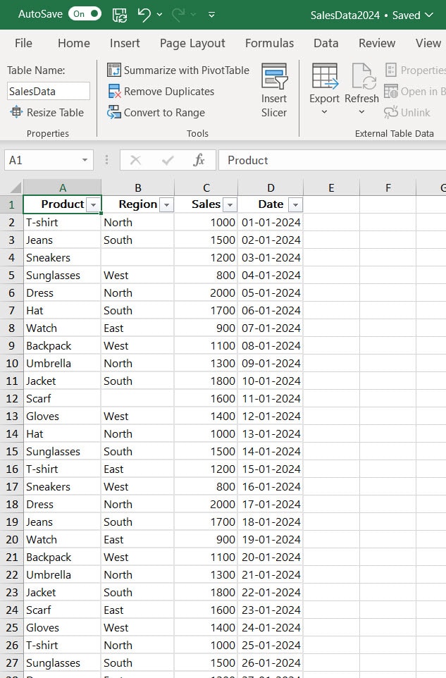 power bi blank in slicer