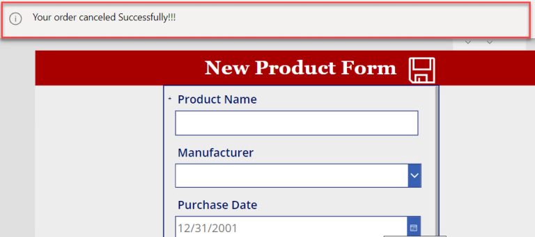How to Create Power Apps Popup Message [With Examples]
