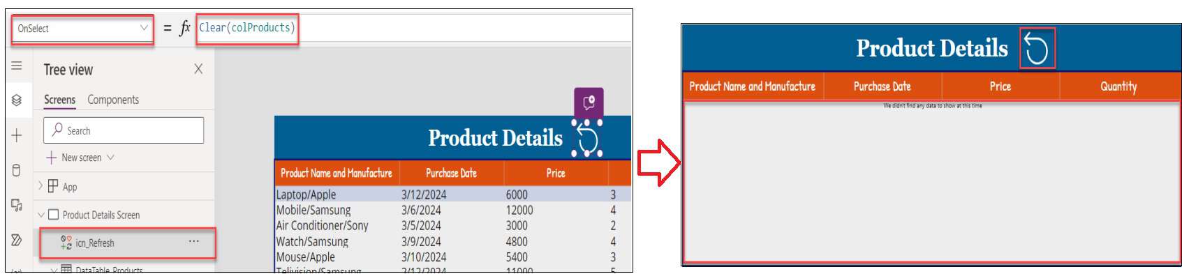 Update Data Table in Power Apps With Examples