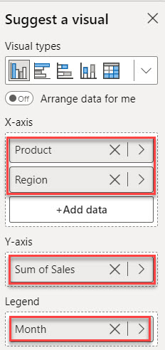 Clustered column chart issue with double X axis values