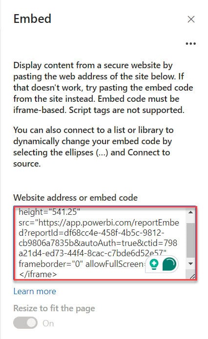 embedding power bi in sharepoint embedding power bi in sharepoint