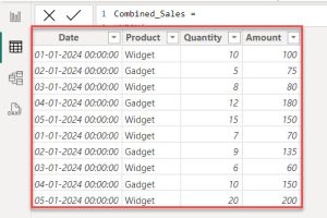 Create a New Table From an Existing Table in Power BI