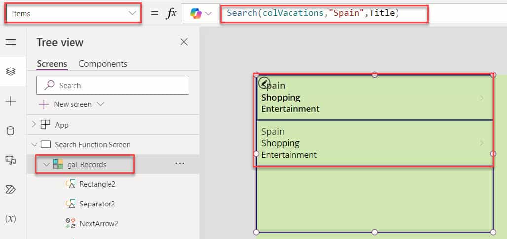 Power Apps Search() Function With Examples