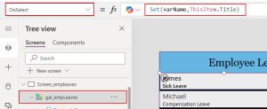 Set Combo Box Value On Button Click in Power Apps