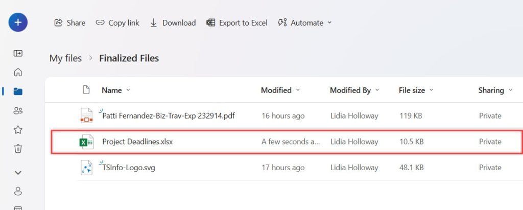 Copy Files from OneDrive to Teams in Power Automate