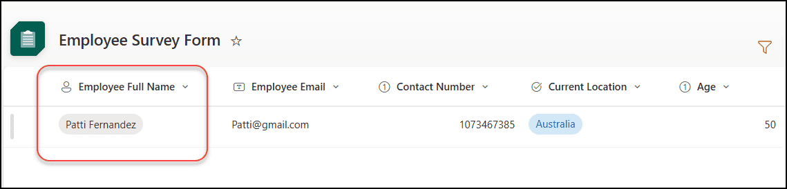 Show the Current Logged In User in a Combo Box On a Power Apps Modern Form