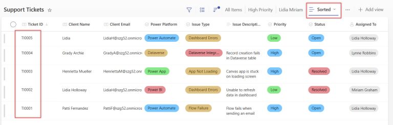 Create SharePoint List View Using REST API in Power Automate