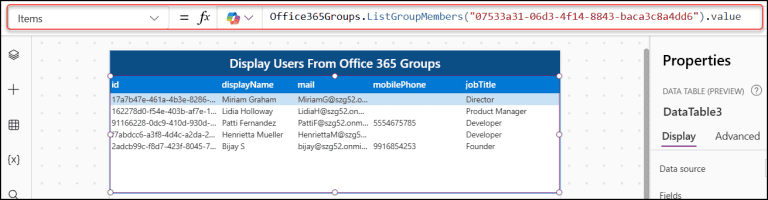 Check If A User Is Part Of An Office 365 Group In Power Apps