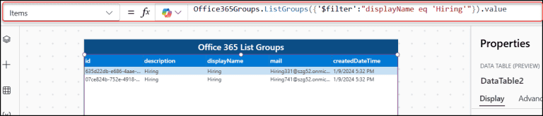Check If A User Is Part Of An Office 365 Group In Power Apps