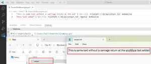 Write to File without Carriage Return in PowerShell (5 Methods)