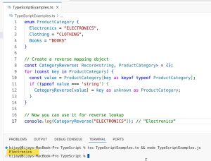 TypeScript Enum Reverse Mapping (With Practical Examples)