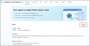 How to Create a New Agent Using Microsoft Copilot Studio