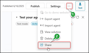 How to Create a New Agent Using Microsoft Copilot Studio