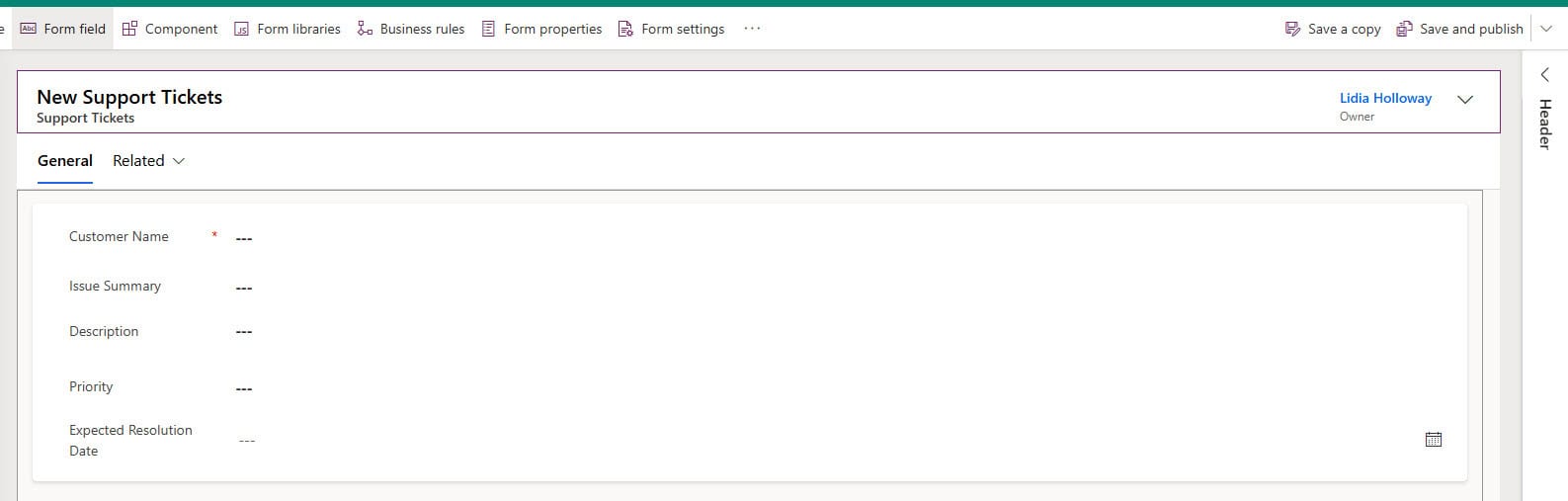 Create Model Driven Apps in Power Apps