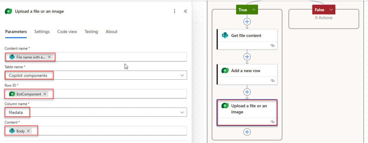 Add Copilot Studio Knowledge Files Using Power Automate