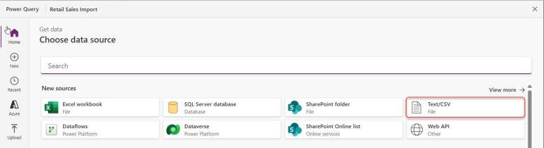 Create a Dataverse Table from Excel/CSV in Power Apps